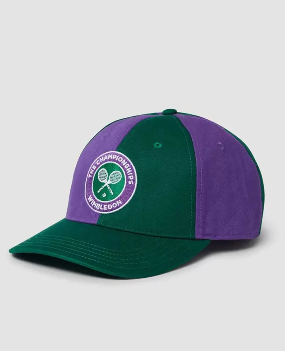 Wimbledon Championships Panel Cap - Green & Purple