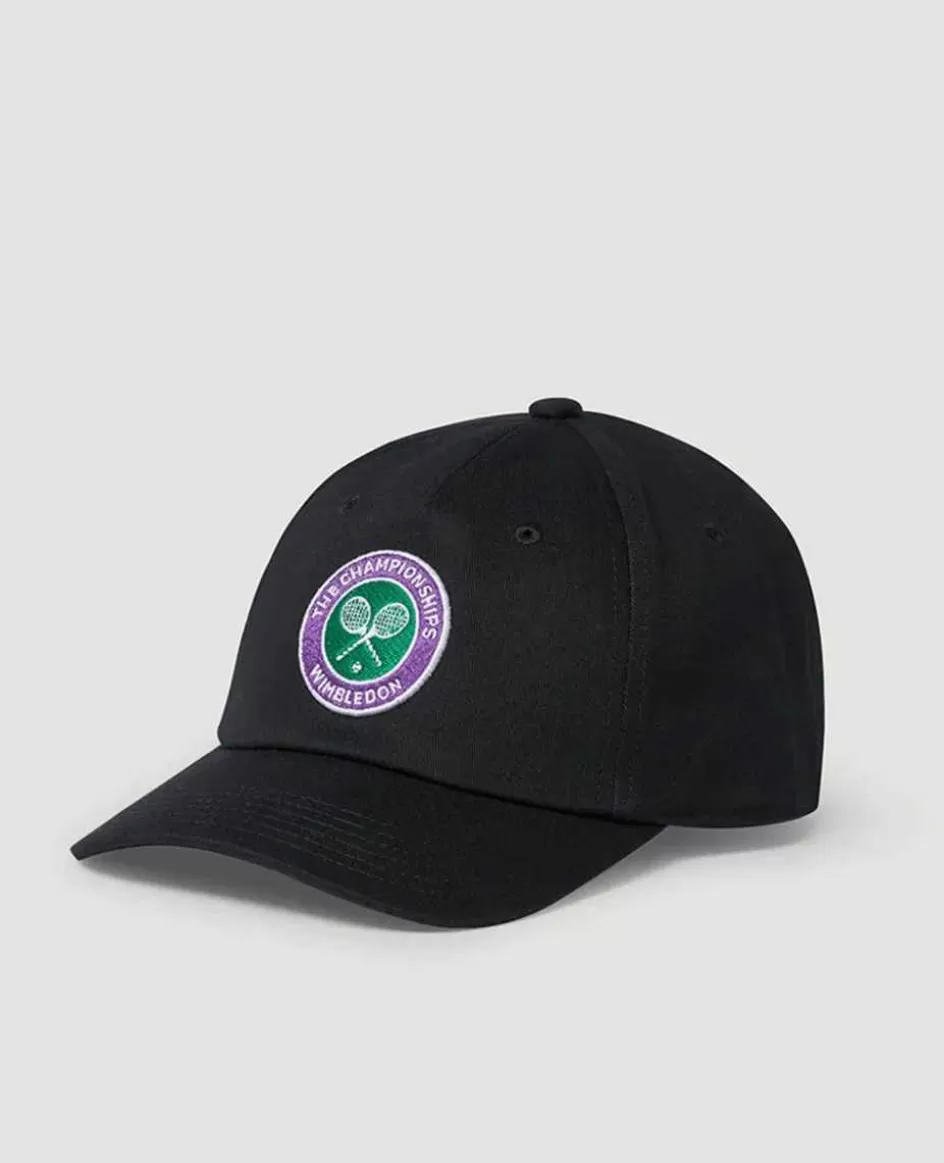 Wimbledon Kids Championships Logo Cap - Black