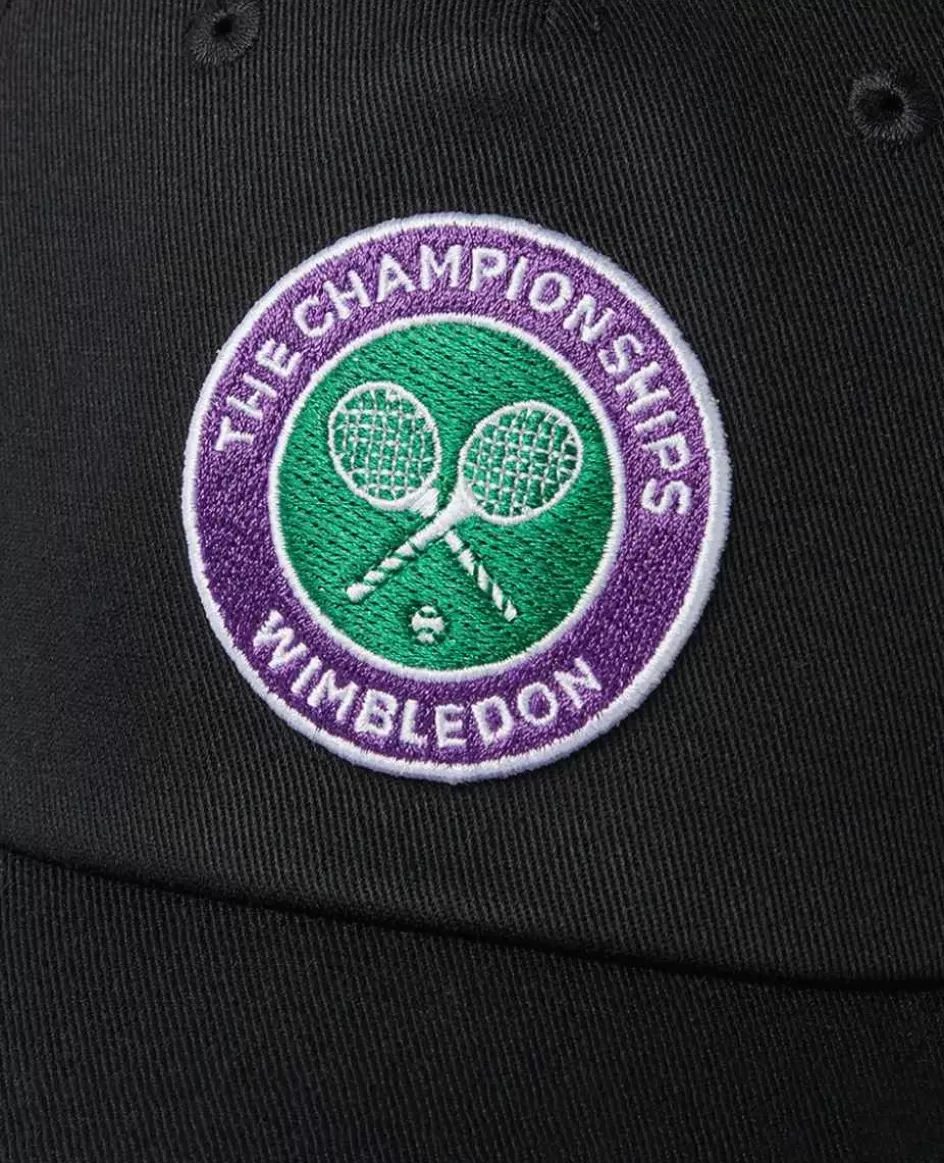 Wimbledon Kids Championships Logo Cap - Black