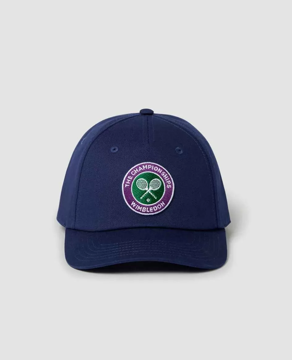 Wimbledon Kids Championships Logo Cap - Navy