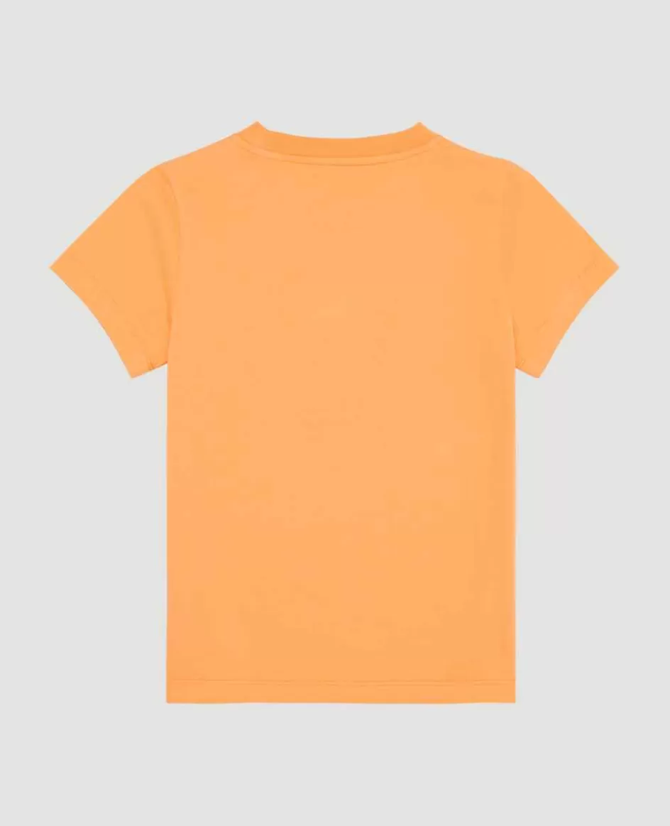 Wimbledon Kids Championships Logo T-Shirt - Orange