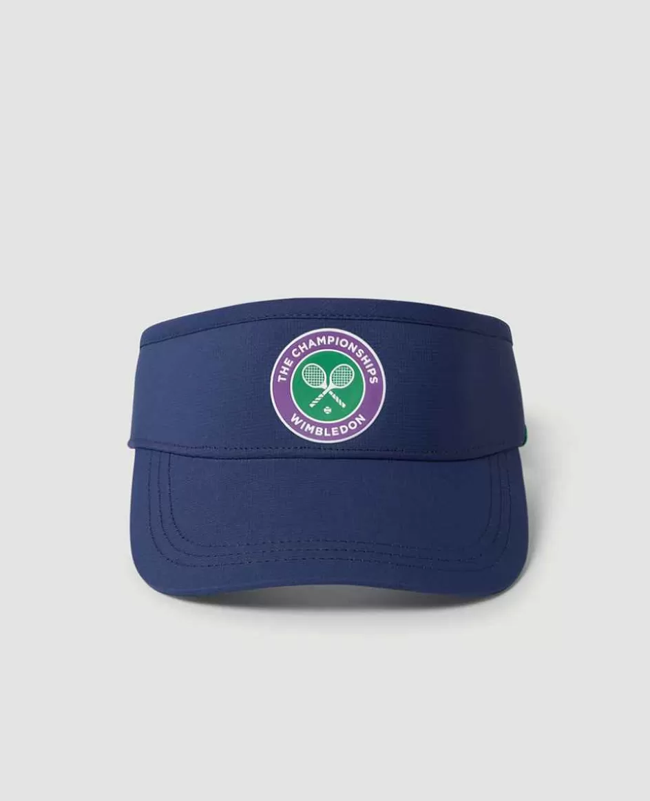 Wimbledon Kids Championships Performance Visor - Navy