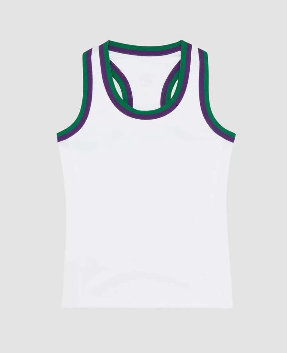 Wimbledon Kids Core Tank White
