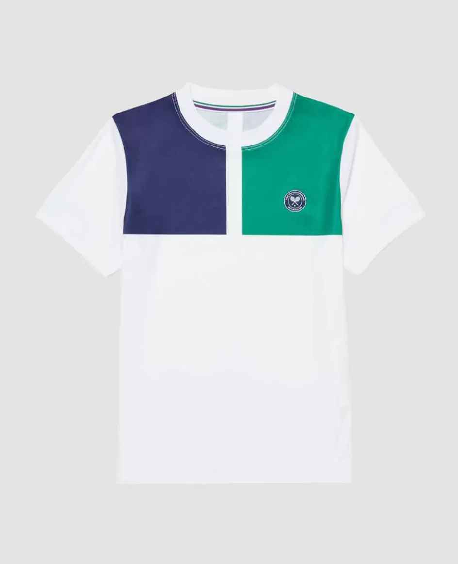 Wimbledon Kids Performance T-Shirt - Panels