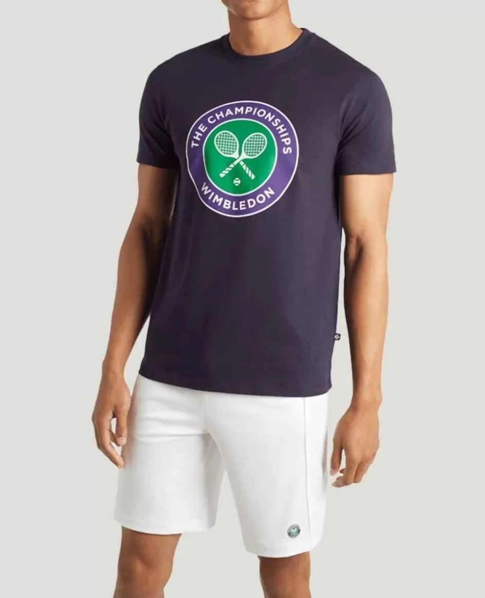 Wimbledon Men's Championships Logo T-Shirt - Midnight
