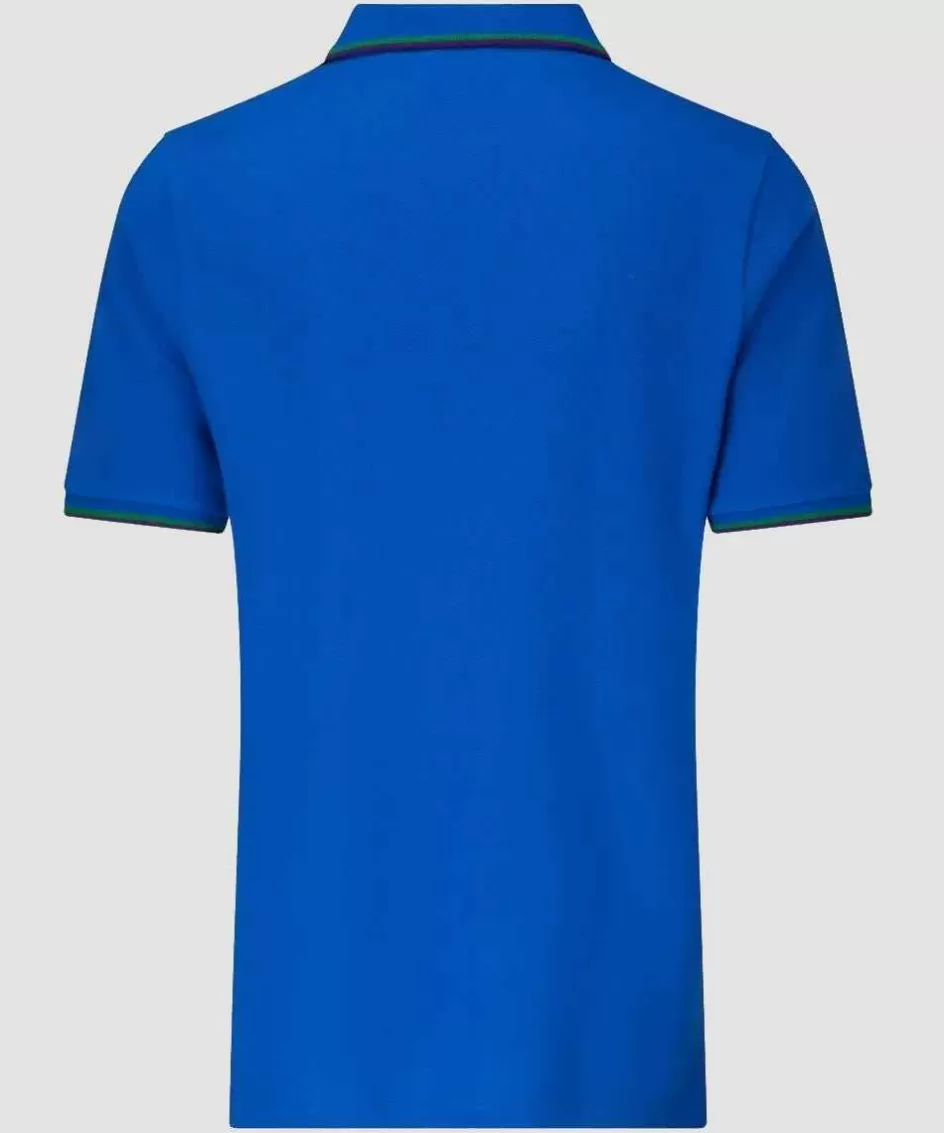 Wimbledon Men's Classic Polo With Championships Logo - Lapis Blue