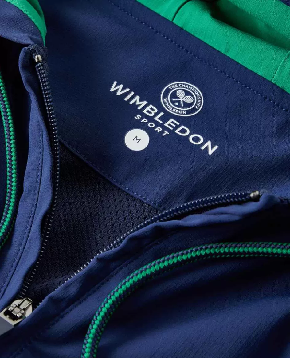 Wimbledon Mens Hooded Jacket - Multi