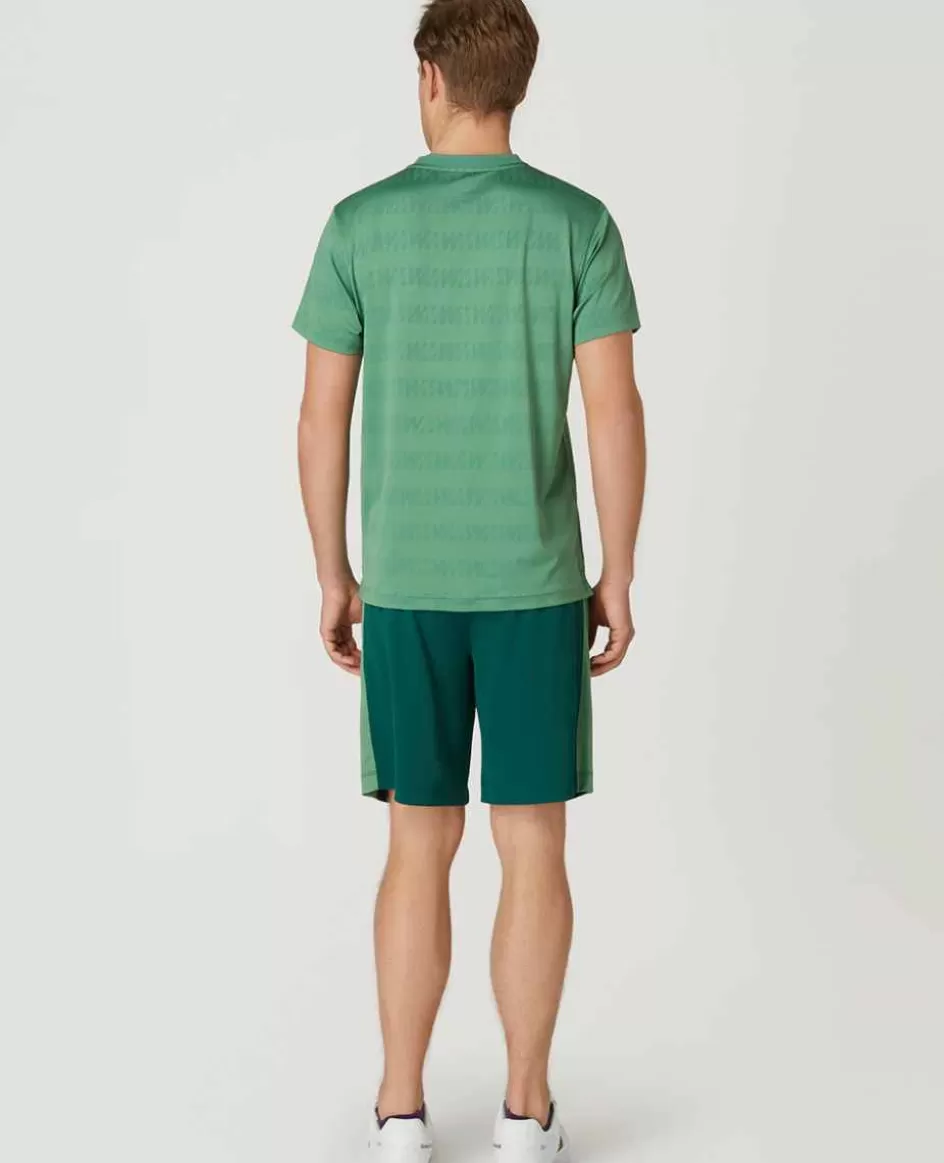 Wimbledon Mens Light Performance T-Shirt - Green
