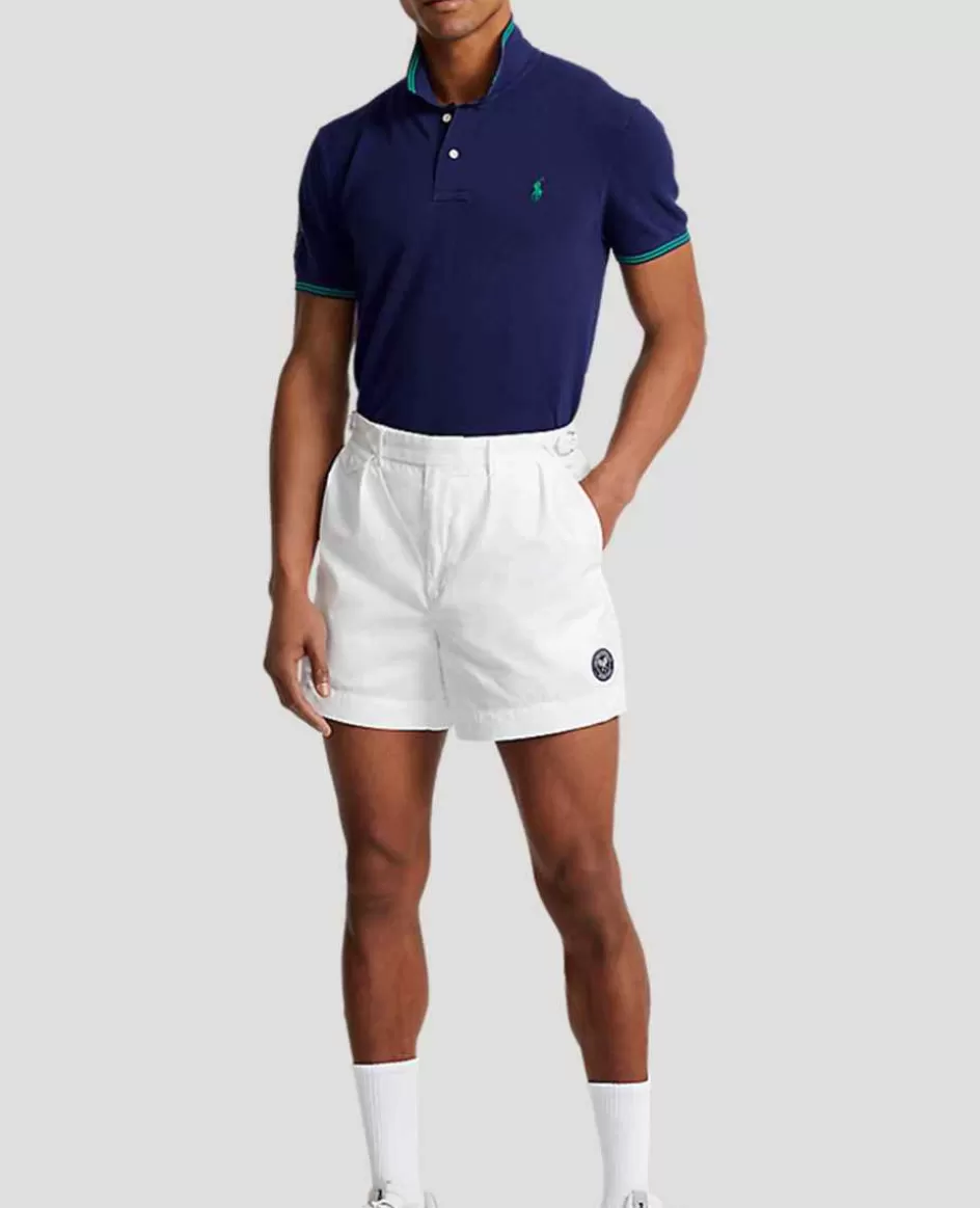 Ralph Lauren Polo Men's Cotton Polo-Collar Sweater - Navy