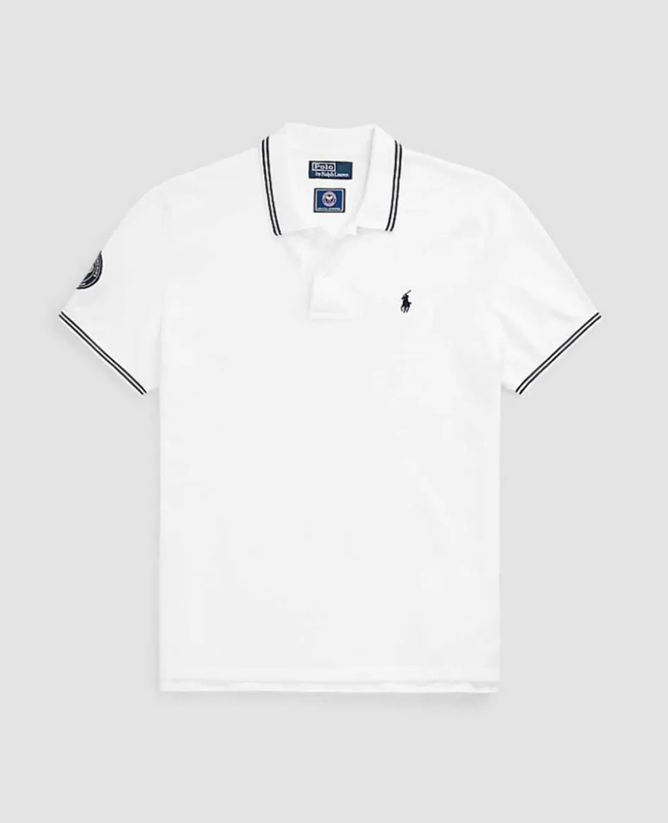 Ralph Lauren Polo Men's Cotton Polo-Collar Sweater - White