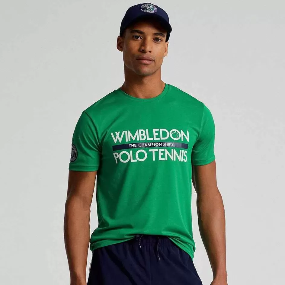 Ralph Lauren Polo Men's Custom Slim Fit T-Shirt - Green