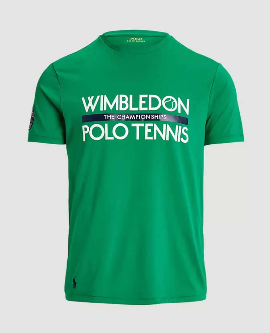 Ralph Lauren Polo Men's Custom Slim Fit T-Shirt - Green