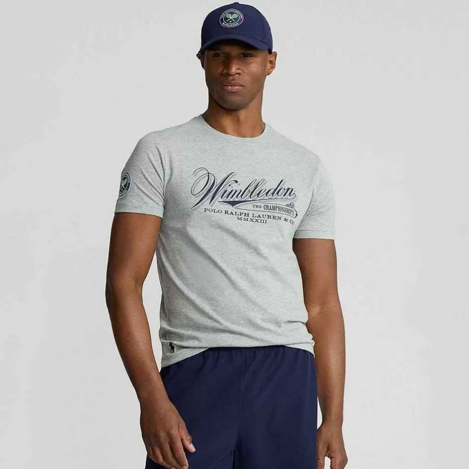 Ralph Lauren Polo Men's Custom Slim Fit T-Shirt - Grey