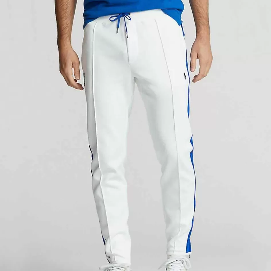 Ralph Lauren Polo Men's Stripe Trackpant - White