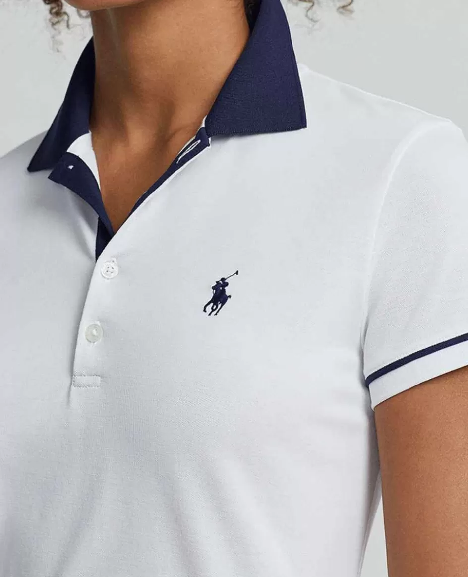 Ralph Lauren Polo Women's Short Sleeve Polo Shirt - White