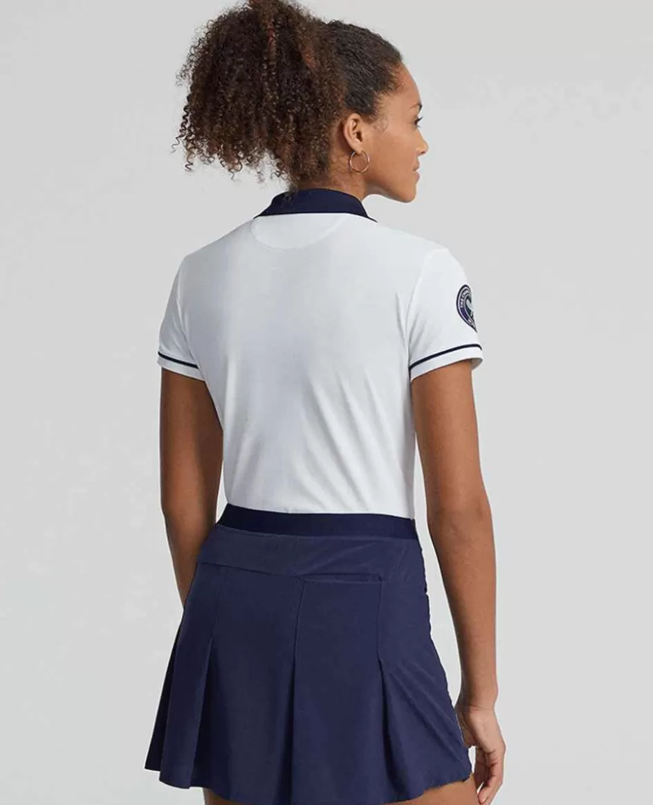 Ralph Lauren Polo Women's Short Sleeve Polo Shirt - White