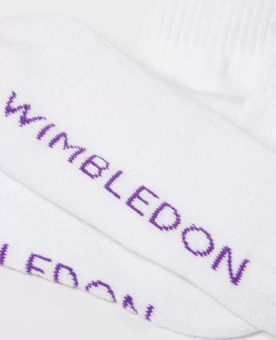 Wimbledon Socks Crew Cuff Stripe