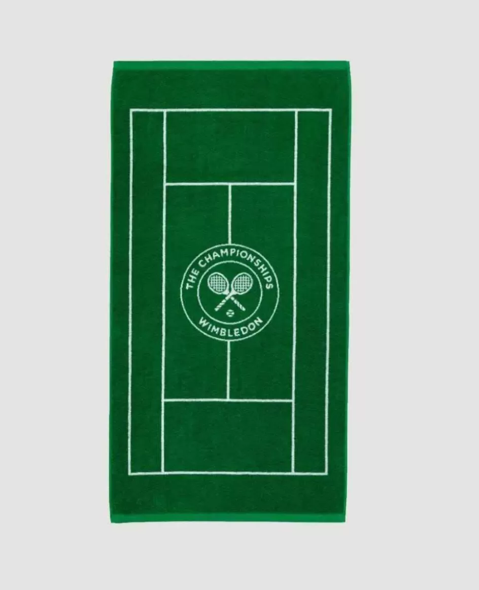 Christy Wimbledon Tennis Court Beach Towel - Oversized