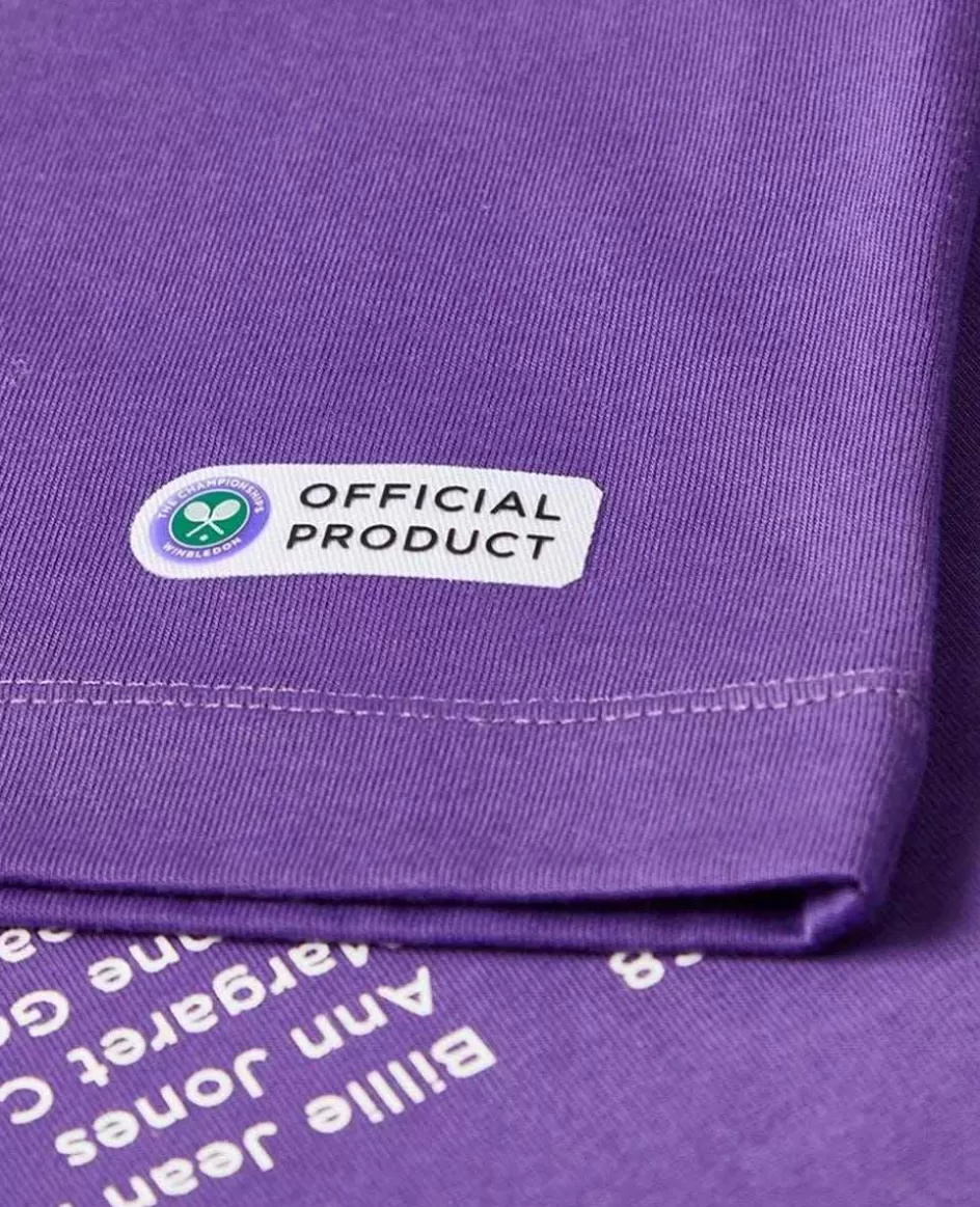 Wimbledon Womens Champions T-Shirt - Purple