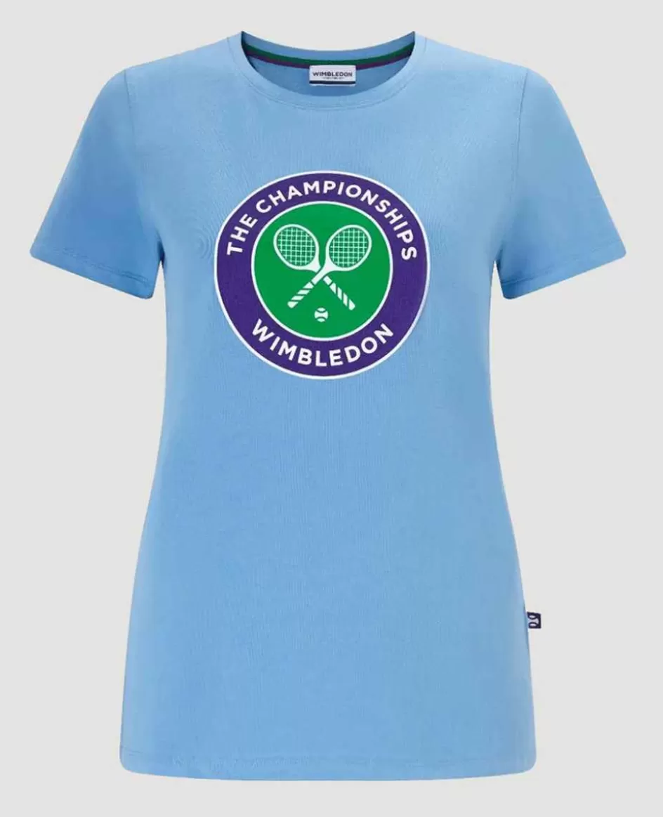 Wimbledon Women's Championships Logo T-Shirt - Heritage Blue