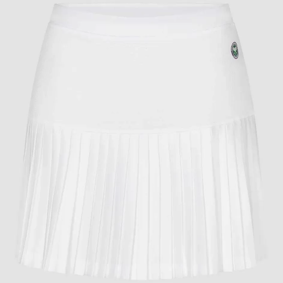 Wimbledon Womens Core Performance Skort - White