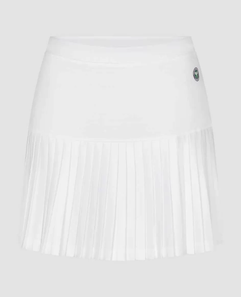 Wimbledon Womens Core Performance Skort - White