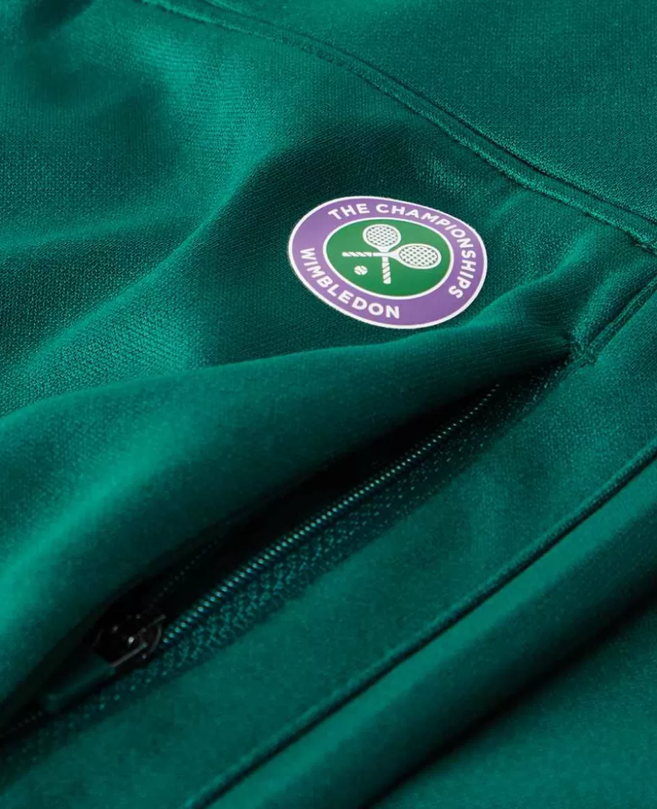 Wimbledon Womens Core Performance Track Pant - Green