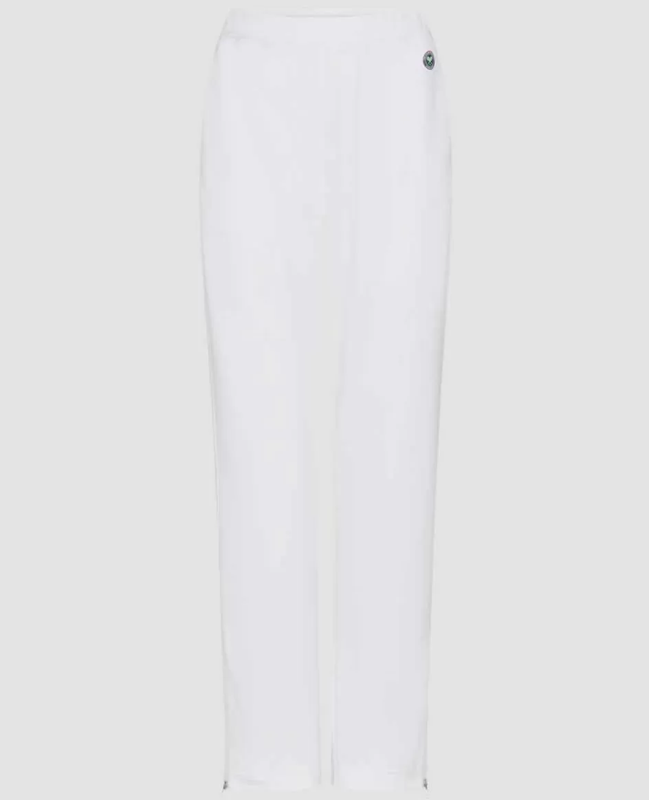Wimbledon Womens Core Performance Track Pant - White